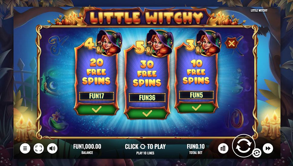 Little Witchy slot machine