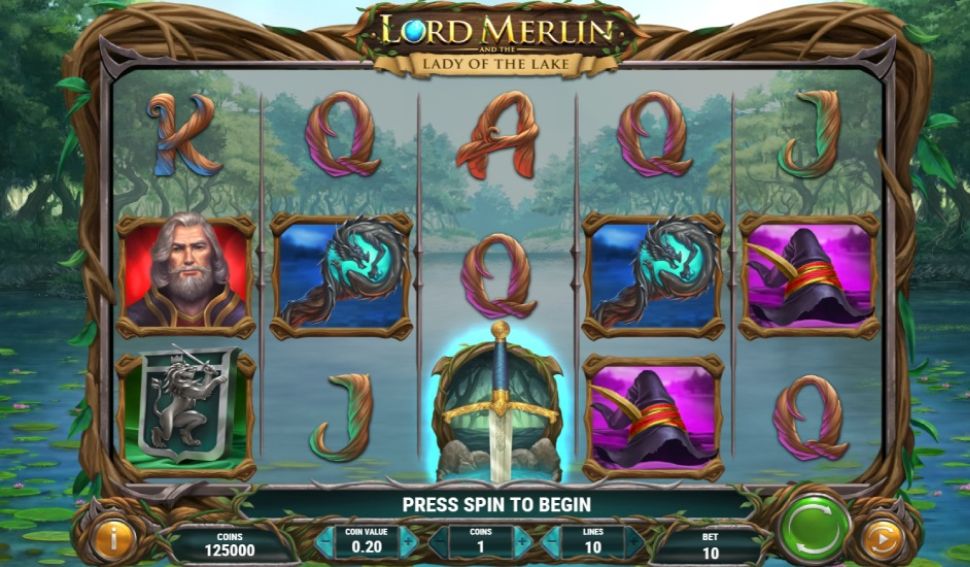 Lord Merlin and the Lady of the Lake 