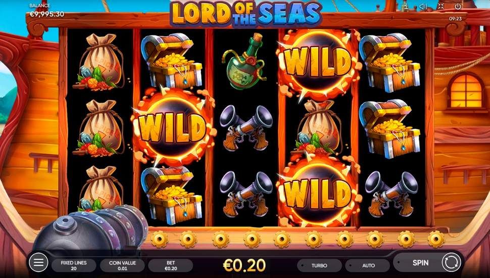 Lord of the Seas slot Free Re-spins