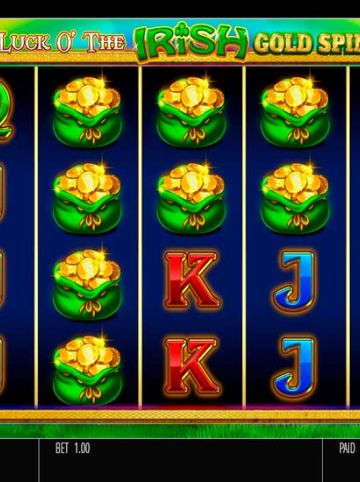 Luck O' The Irish Gold Spins Jackpot King