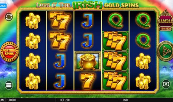 Luck O’ The Irish Gold Spins