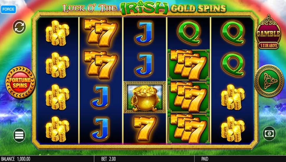 Luck O’ The Irish Gold Spins