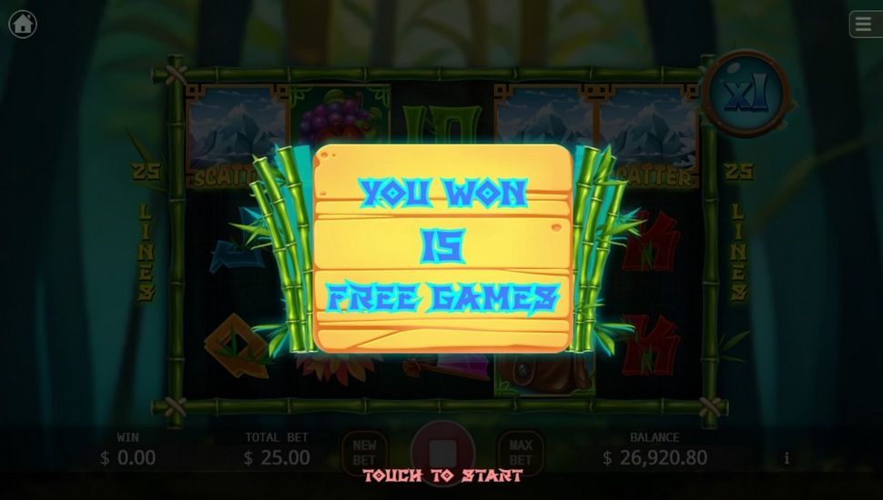 Lucky Ailurus slot free spins