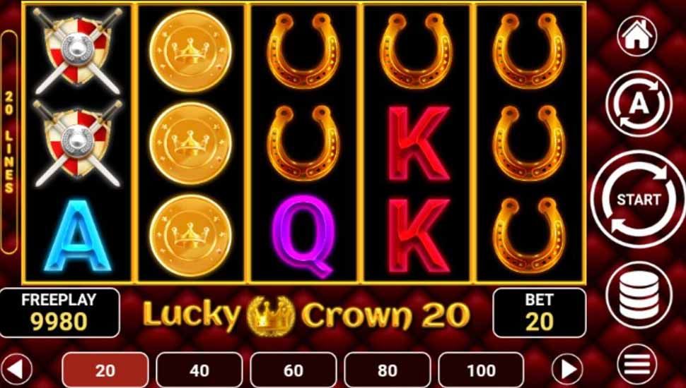 Lucky Crown 20 slot mobile