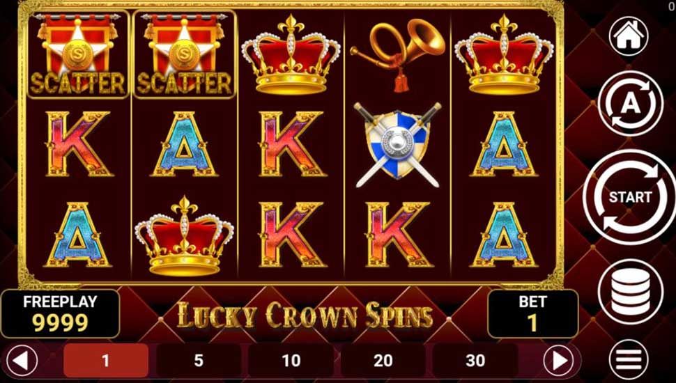 Lucky Crown Spins slot mobile