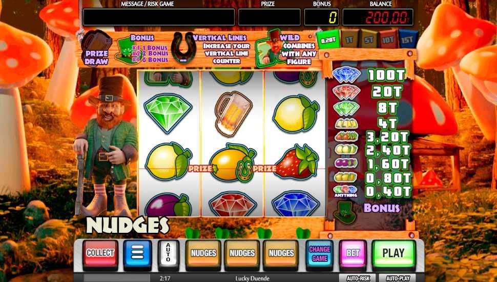 Lucky Duende slot - gameplay