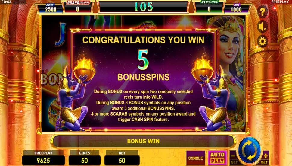 Lucky Egypt Lucky Link Slot - Free Spins