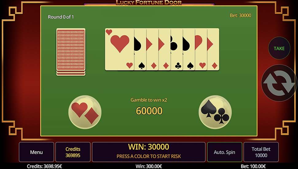 Lucky Fortune Door slot risk game