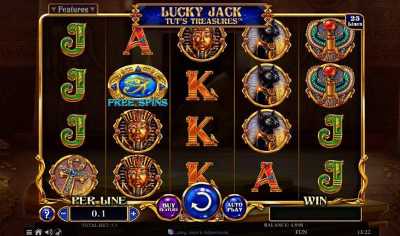 Lucky Jack Tut's Treasure