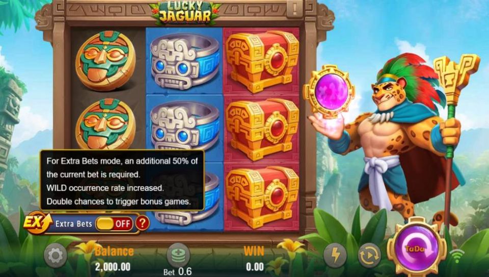 Lucky Jaguar slot Extra Bet