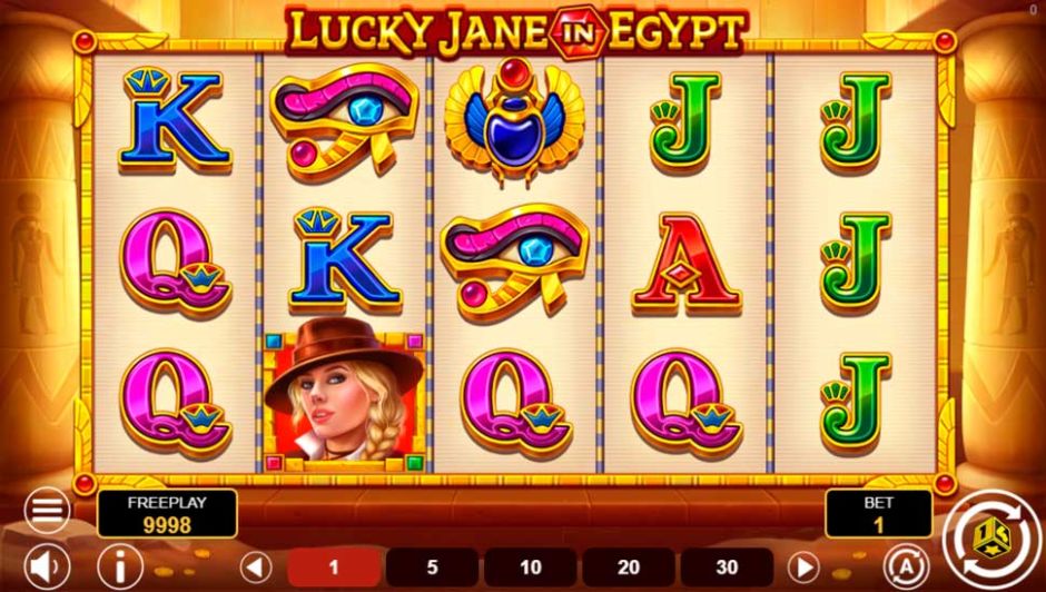 Lucky Jane in Egypt