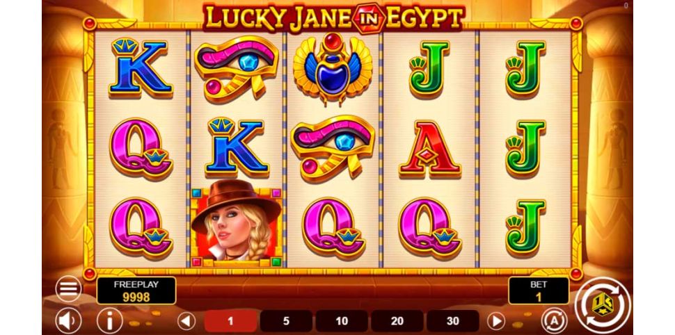 Lucky Jane in Egypt