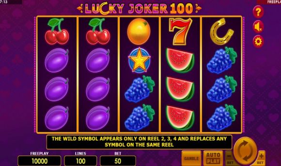 Lucky Joker 100