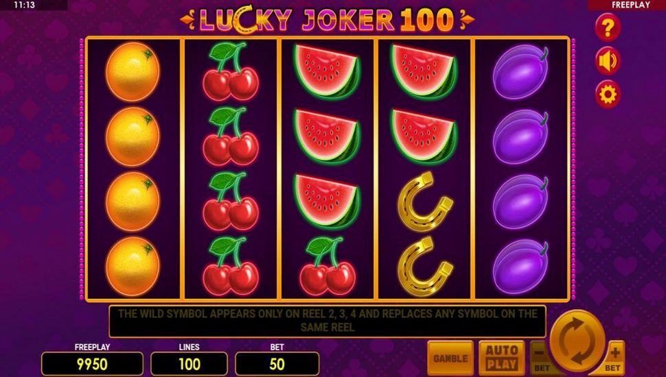 Lucky Joker 100 Slot Mobile