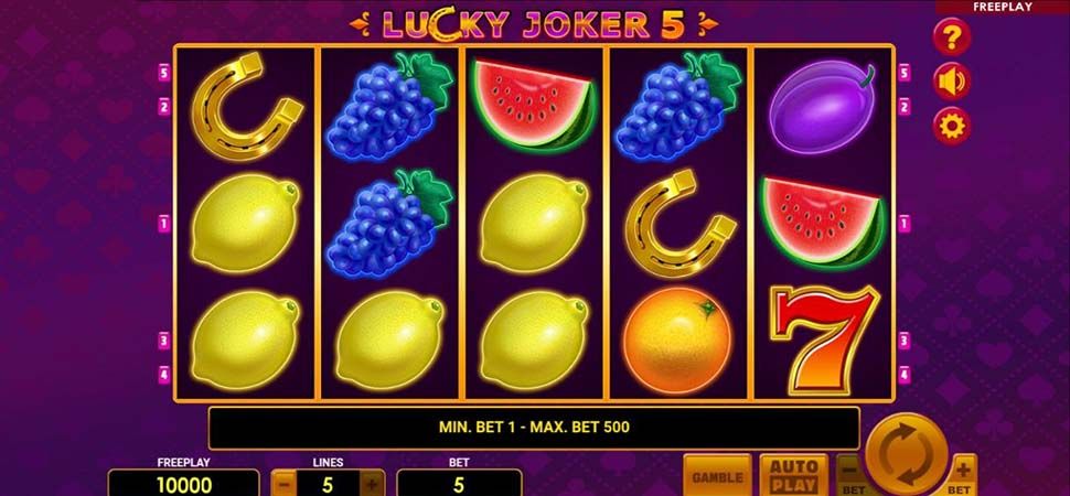 Lucky Joker 5 slot mobile