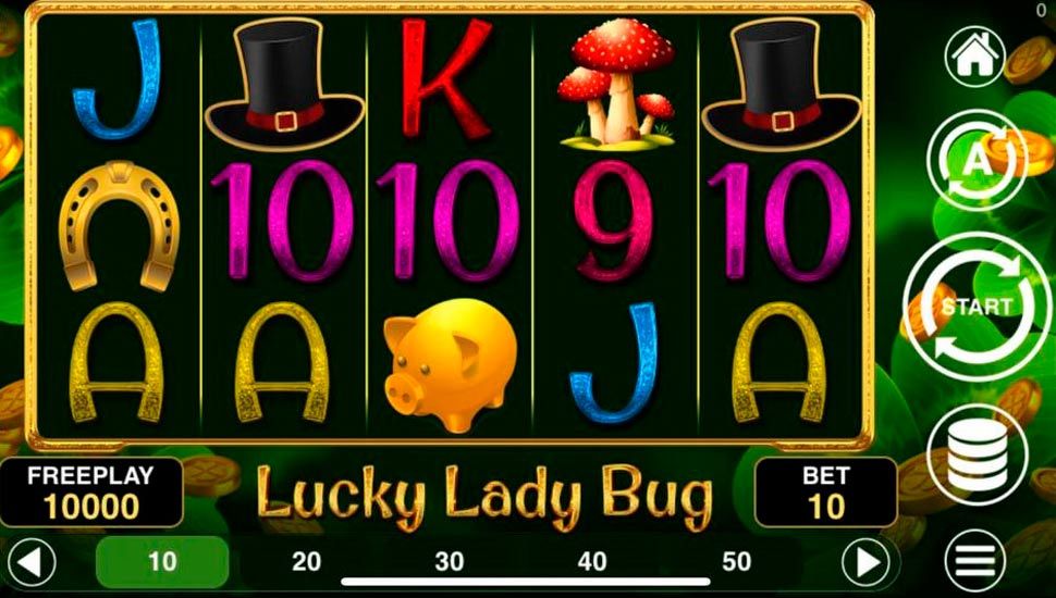 Lucky Lady Bug slot mobile