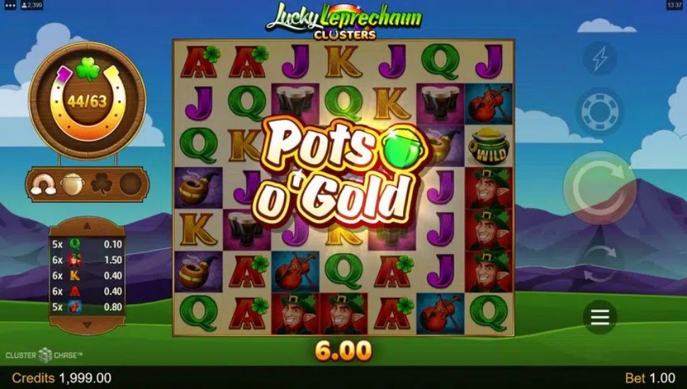 Lucky Leprechaun Clusters - feature