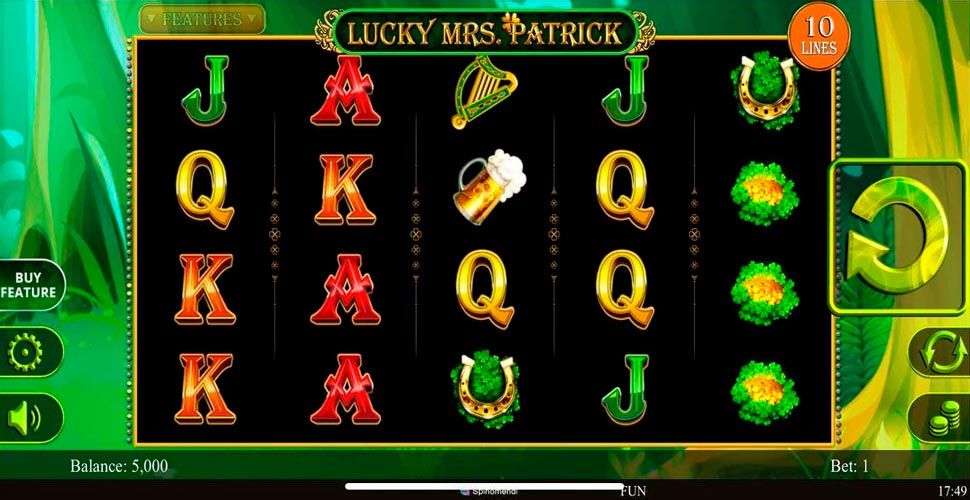 Lucky Mrs Patrick slot mobile