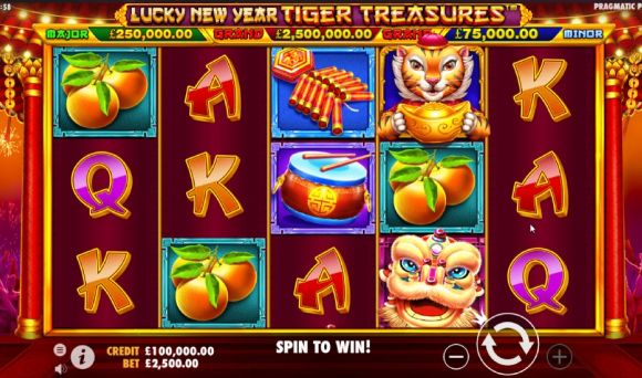 Lucky New Year Tiger Treasures