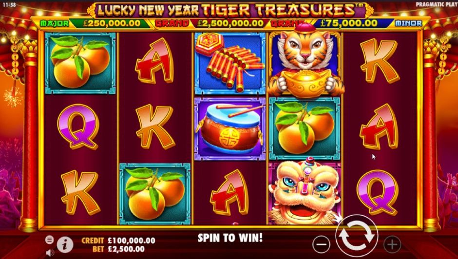 Lucky New Year Tiger Treasures