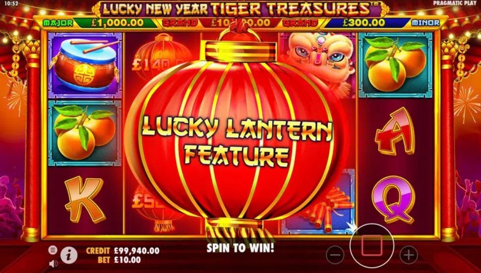Lucky New Year Tiger Treasures - bonus