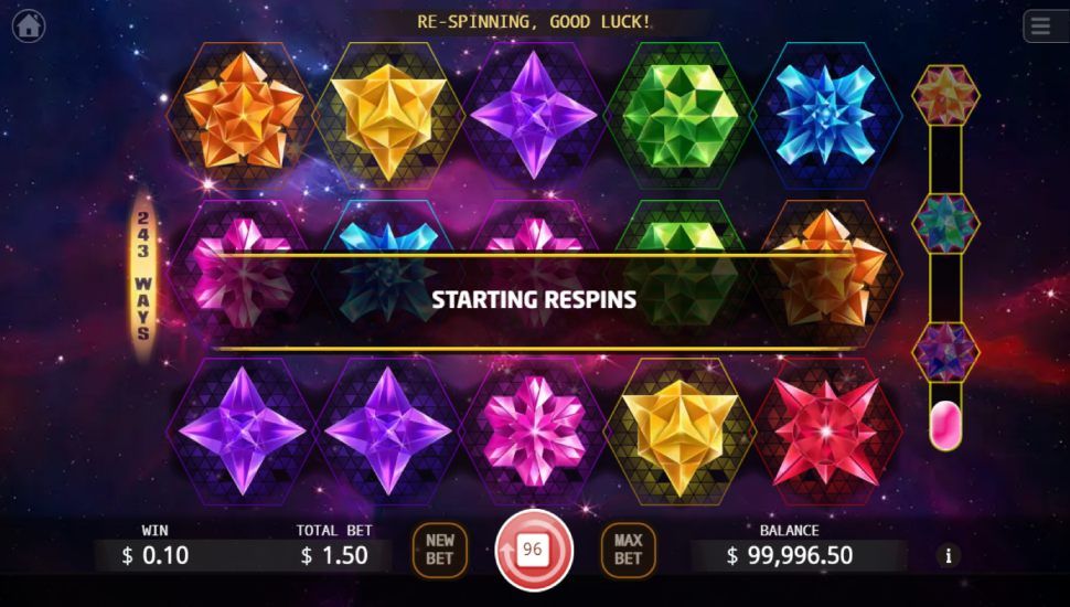 Lucky Star slot - feature