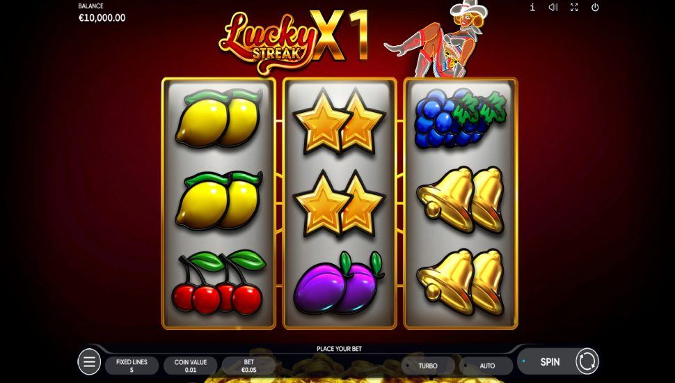 Lucky Streak X slot - gameplay