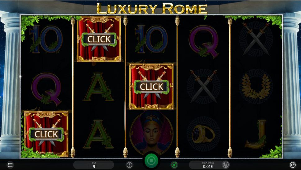 Luxury Rome slot - feature