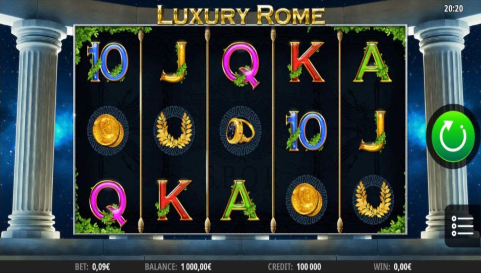 Luxury Rome slot mobile
