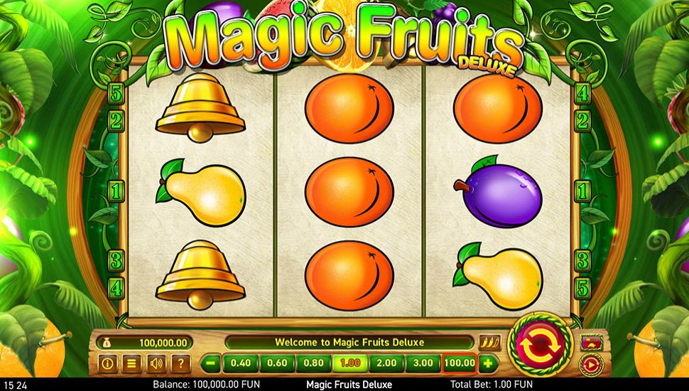 Magic Fruits Deluxe slot preview