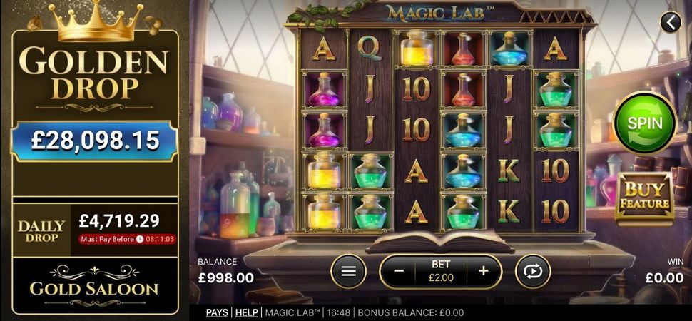 Magic Lab slot mobile