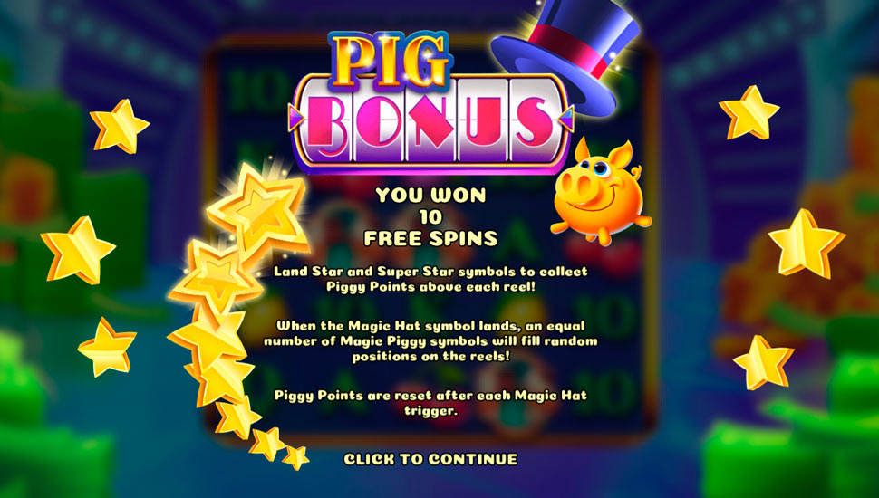 Magic Piggy slot Pig Bonus