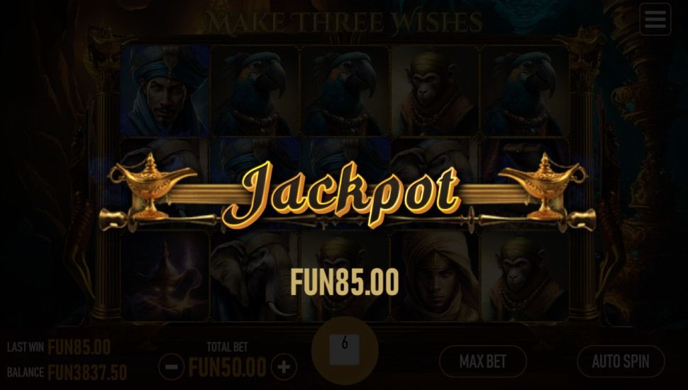 Make three wishes slot - feature