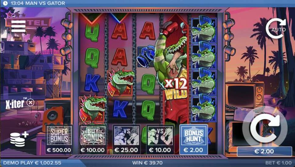 Man vs Gator slot Xiter