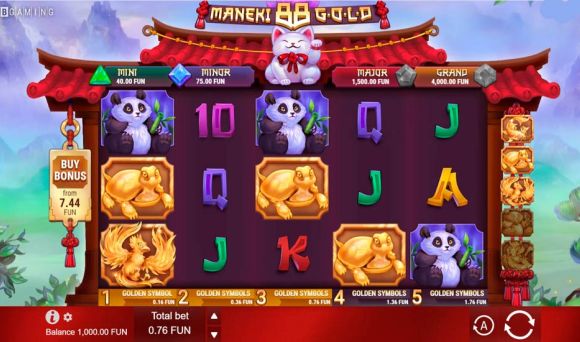 Maneki 88 Gold