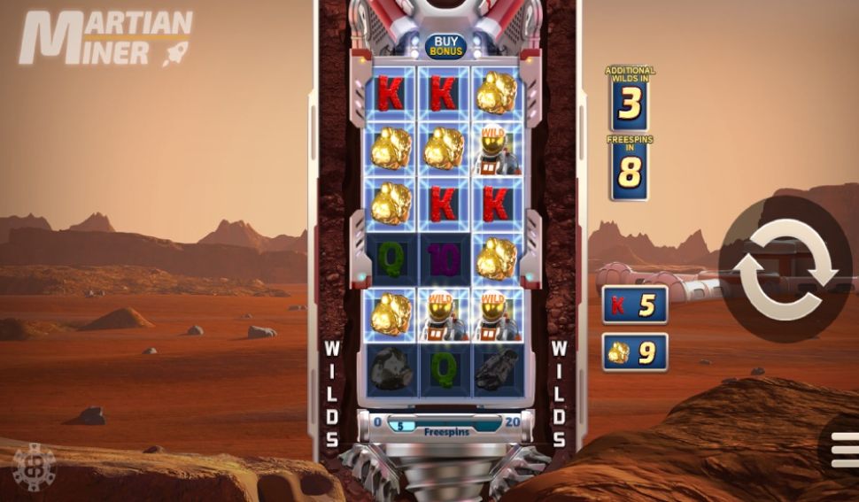 Martian Miner Infinity Reels 