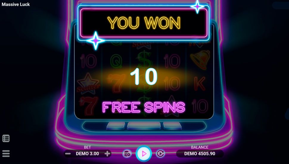 Massive luck slot - Free Spins