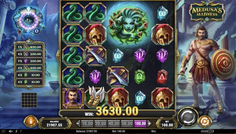 Medusa's Madness slot Wild Symbols
