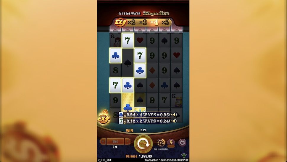 Mega Ace slot Bonus