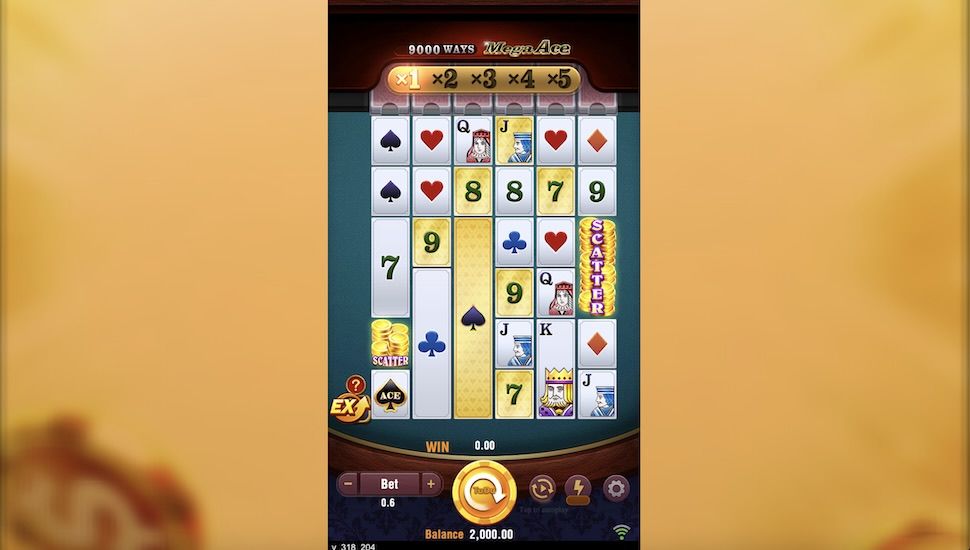 Mega Ace slot Gameplay