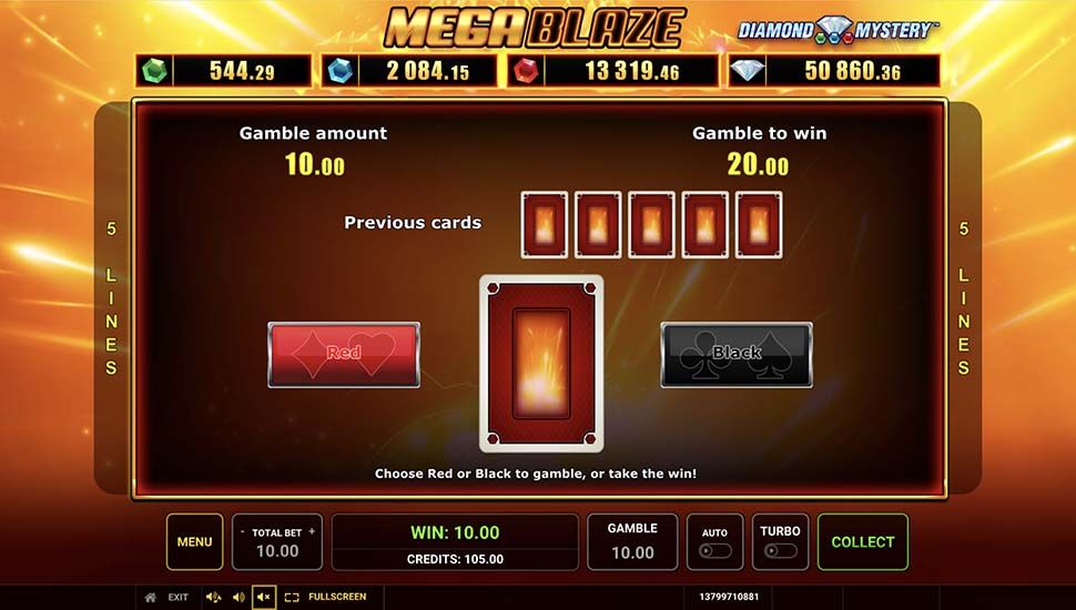 Mega Blaze slot gamble