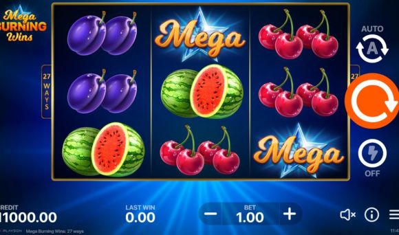 Mega Burning Wins 27 Ways