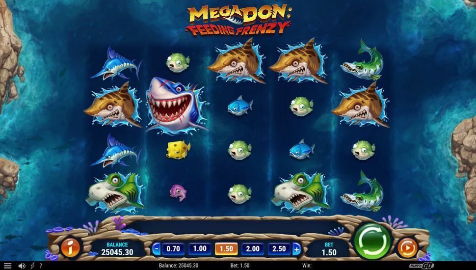 Mega Don: Feeding Frenzy slot gameplay
