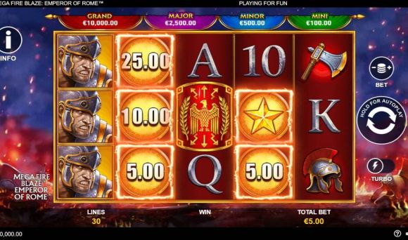 Mega Fire Blaze: Emperor of Rome