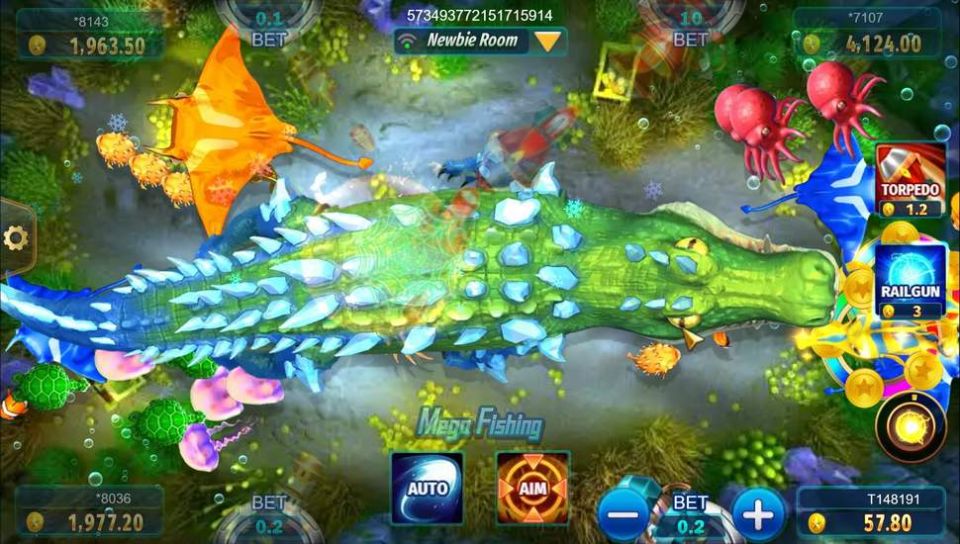 Mega Fishing fishing game Awakening Boss