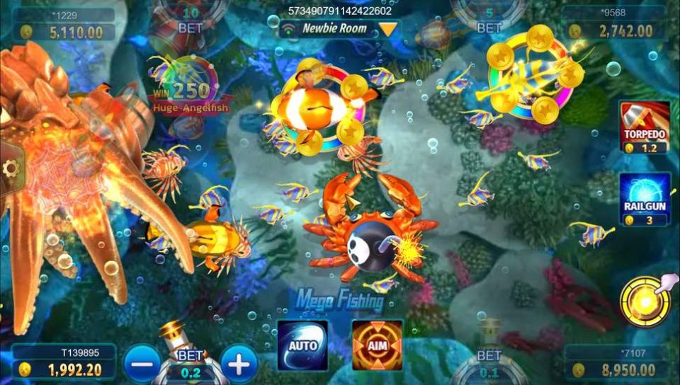 Mega Fishing fishing game Effects Fish