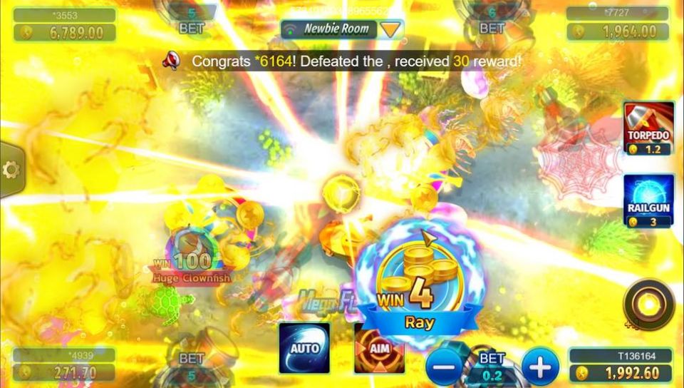 Mega Fishing fishing game Free Thunderbolt