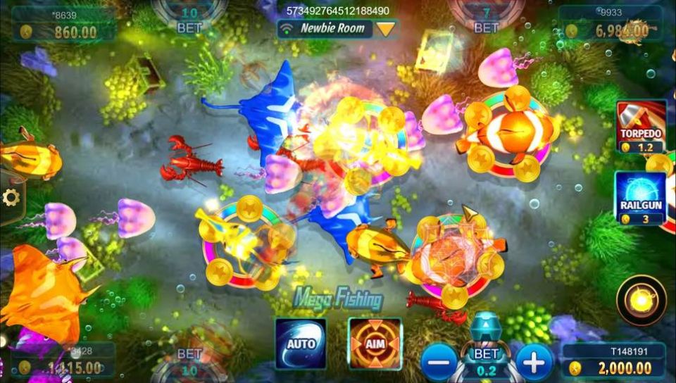 Mega Fishing fishing game Giant Prize Fish