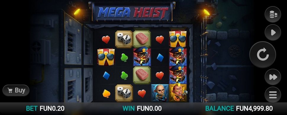 Mega Heist slot Mobile