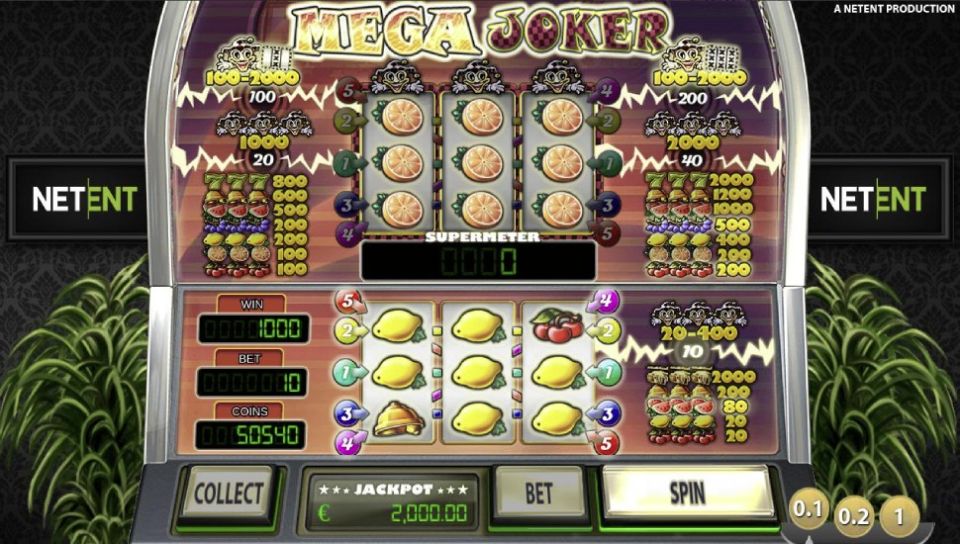 Mega Joker slot supermeter